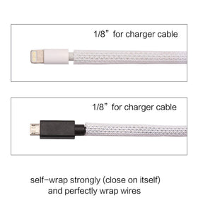 Alex Tech anti-chew cord protector helps deter cats from chewing cords.