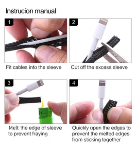 Alex Tech cat chew deterrent cord protector for safer cables.