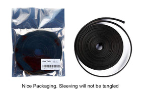 Alex Tech durable braided sleeve withstands heat for tidy wiring in various environments.