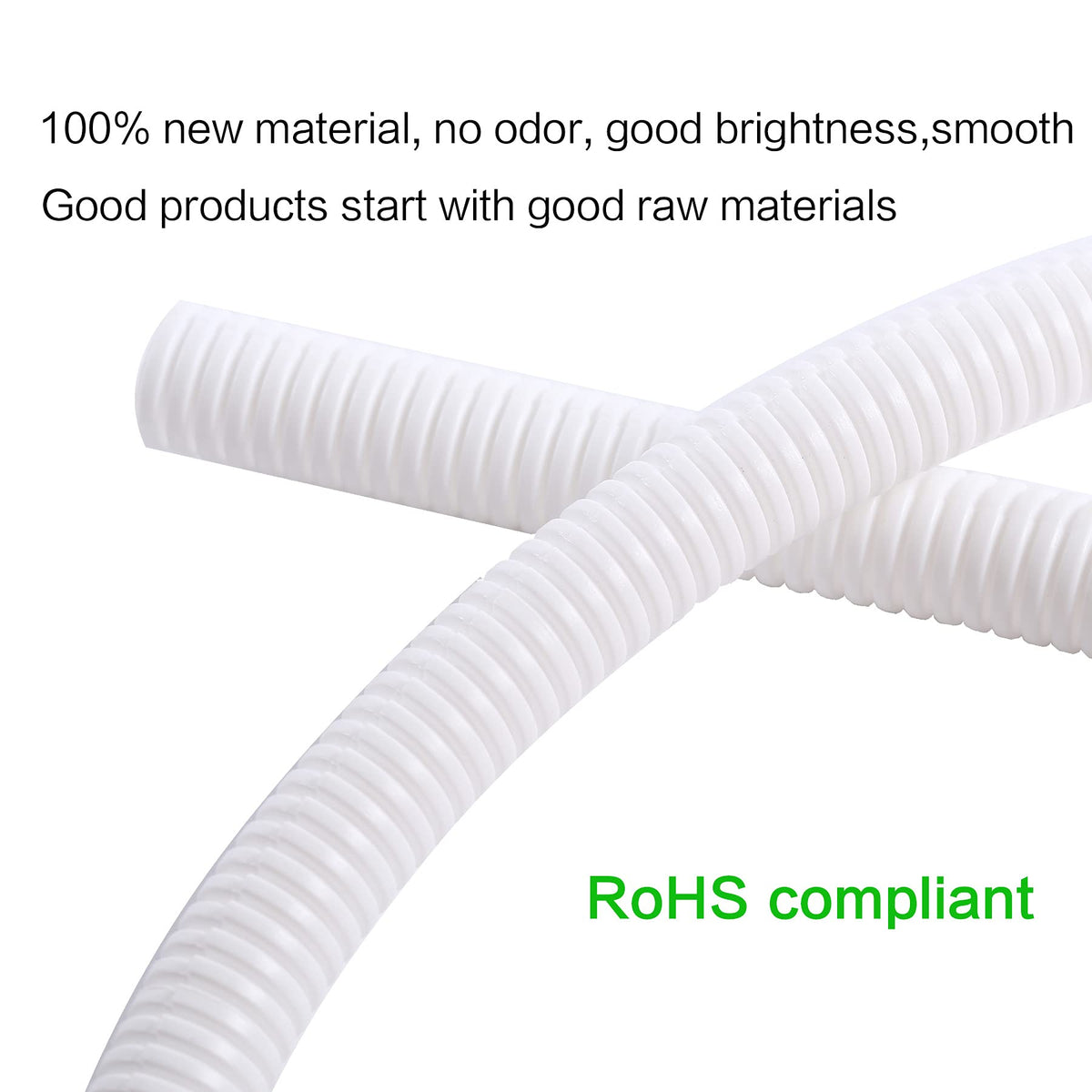 Alex Tech easy split-entry loom white enables quick wiring setups