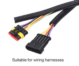 Alex Tech 3/4 inch inner diameter fits multiple wires safely.