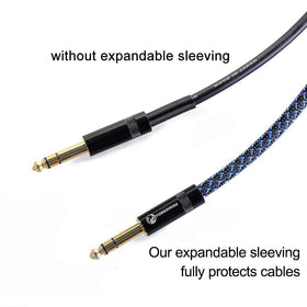 Alex Tech PET expandable braided sleeve material for flexible, durable wire protection