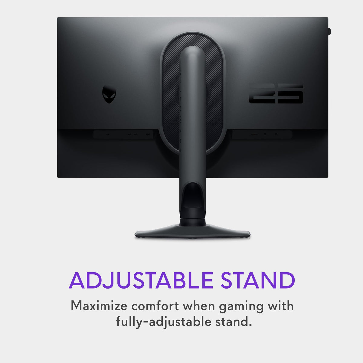 Alienware AW2524HF 24.5-inch compact design fits home desks.
