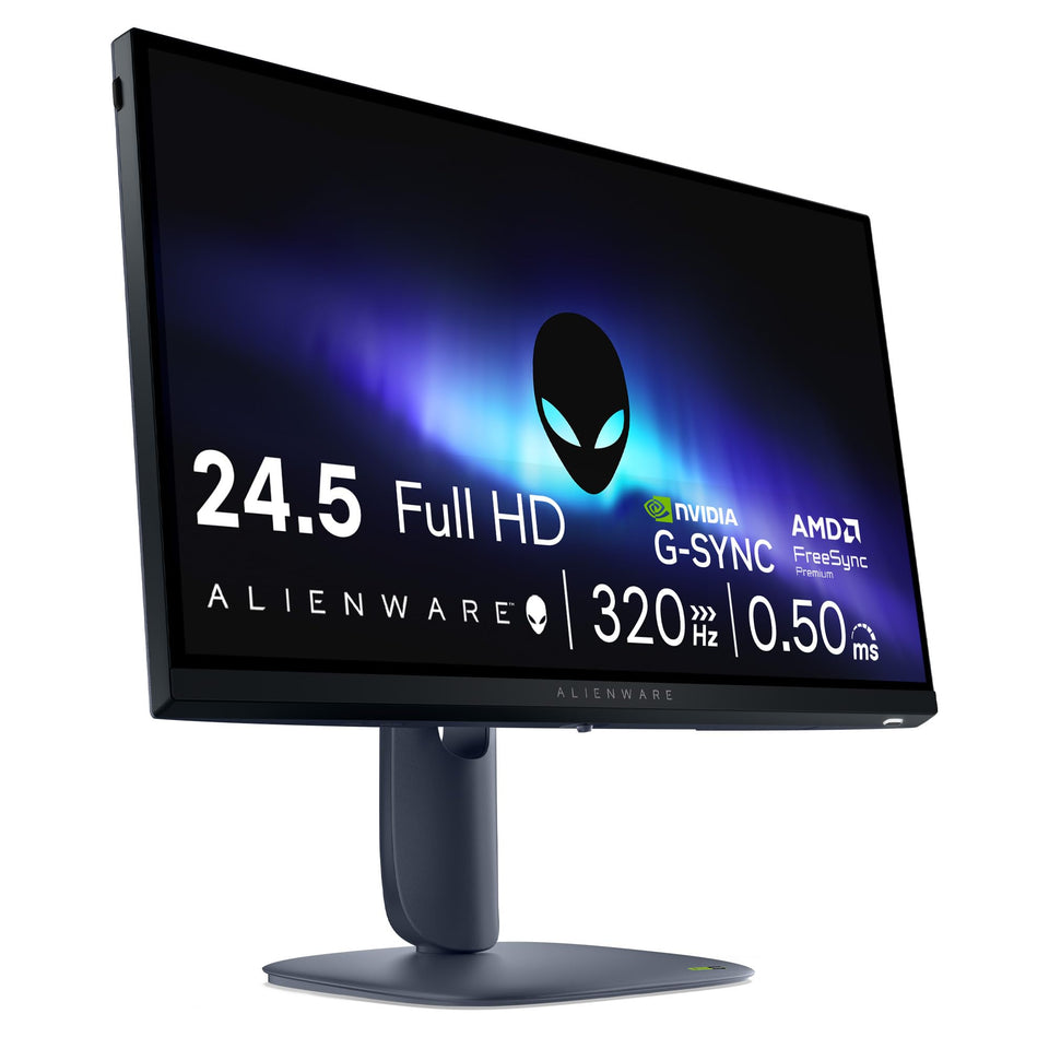 Alienware AW2525HM 320Hz display enables ultra-smooth gaming.