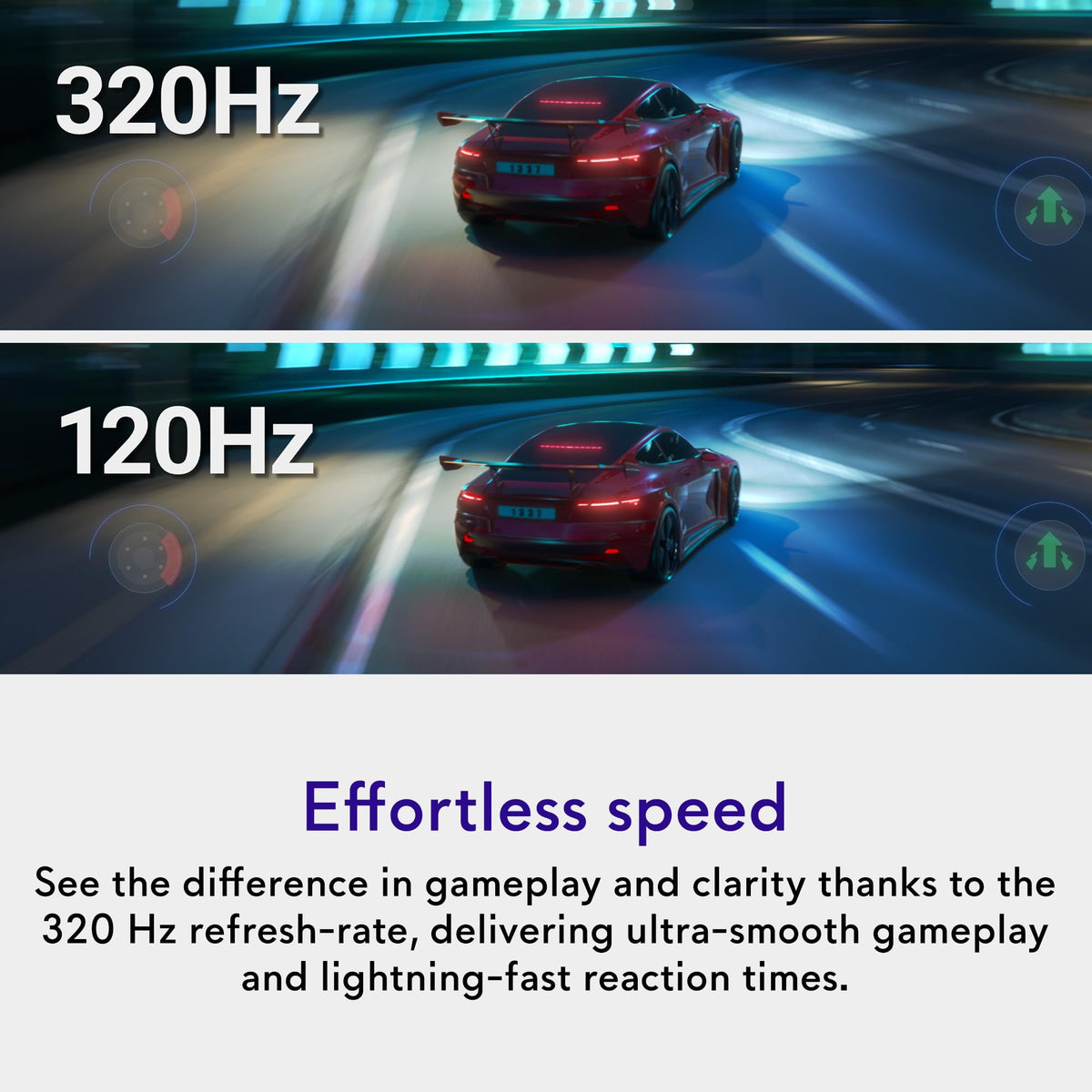 Alienware AW2525HM 99% sRGB coverage keeps colors vibrant.