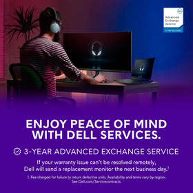 Alienware AW2723DF 1ms GTG response time supports fast action