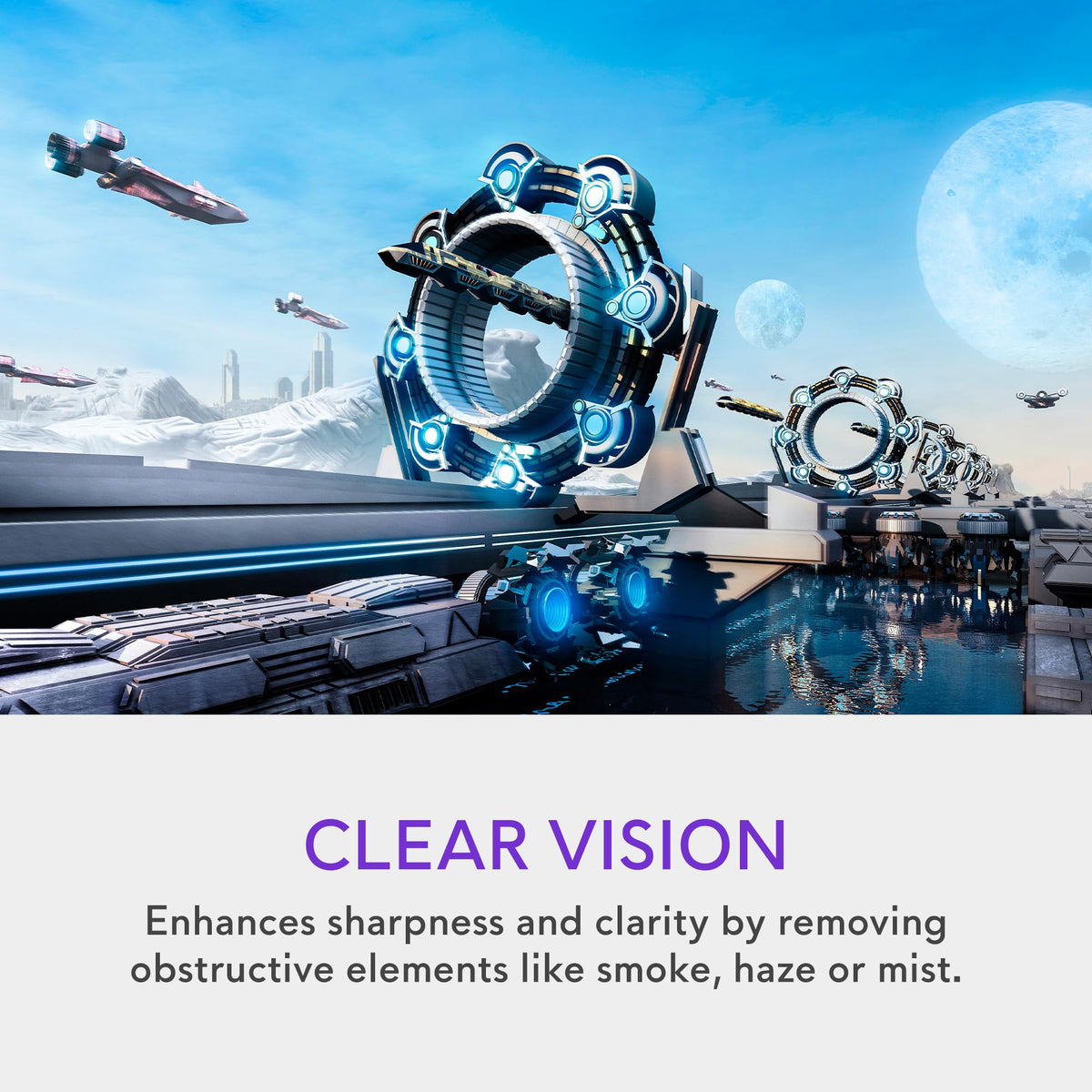 Alienware AW2723DF InfinityEdge bezel for wide viewing angles