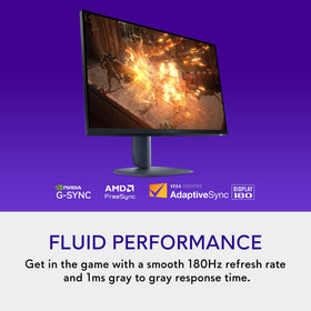 Alienware AW2725DM 1ms response minimizes motion blur