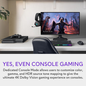 Alienware AW2725QF multiple inputs for flexible setups.