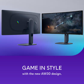 Alienware AW3425DWM 34-inch ultrawide design enhances multitasking and immersion.