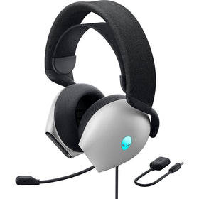 Alienware AW520H immersive sound with Hi-Res drivers for precise gaming audio.