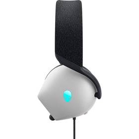 Alienware AW520H retractable microphone with AI noise cancellation clears voice.