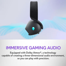 Alienware AW725H Dolby Atmos audio for precise in-game cues.