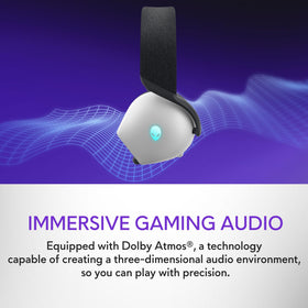 Alienware Dolby Atmos audio for precise spatial cues in games.