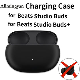 Open view of Alimingyan Beats Studio Buds+ case revealing interior compartment.