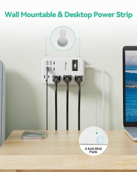 Alitayee built-in overload and surge protection for devices.