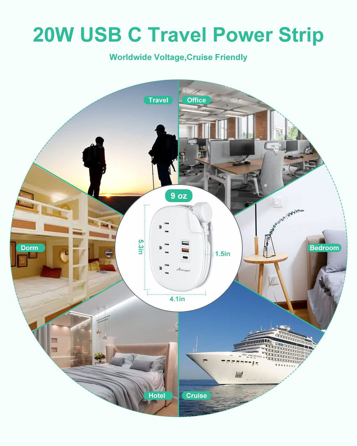 Alitayee safety protections demonstrate built-in safety features for travel