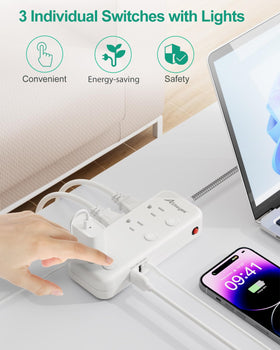 Alitayee 980J surge protection and safety features for devices