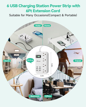 Alitayee wall-mountable design with mounting holes for secure setup.