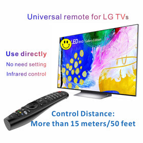 Alizen LG TV remote buttons closeup highlighting tactile keys for navigation