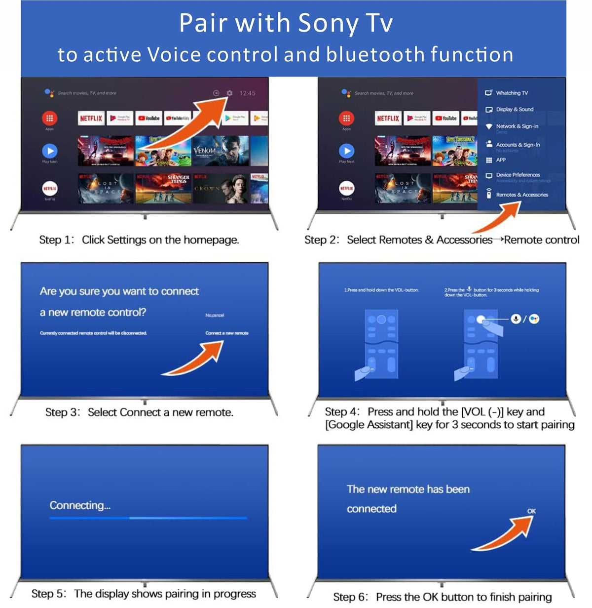 Alizen remote app shortcuts provide quick access to streaming apps.