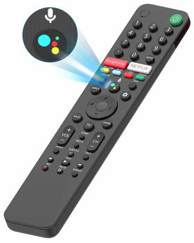 Alizen universal Sony remote front view for easy Sony TV control.