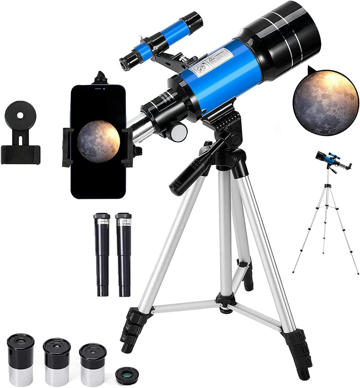 Alkinshue telescope Optical-Performance offers bright views for beginners.