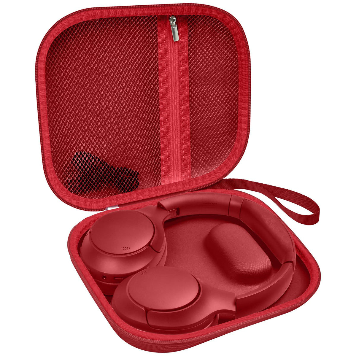 ALKOO red case front view showing compact protection and portability