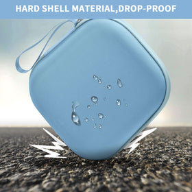 ALKOO blue interior pockets hold adapters and small accessories neatly.