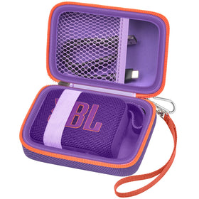 ALKOO JBL Go4 case exterior closed for rugged travel protection.