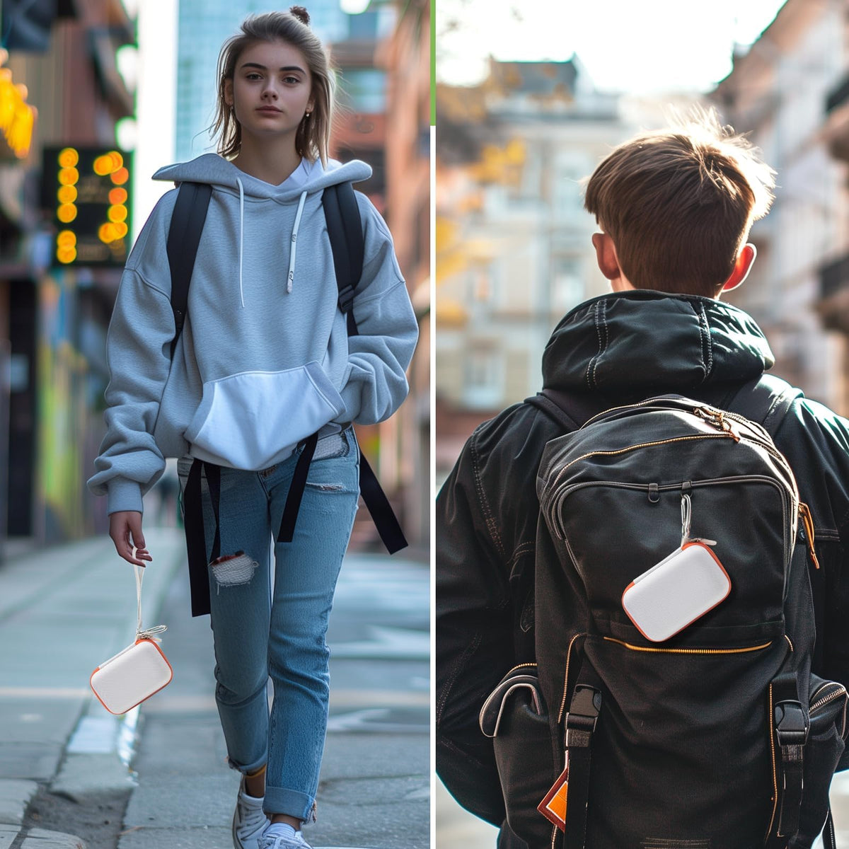 ALKOO JBL Go4 case lightweight design fits easily in a backpack.