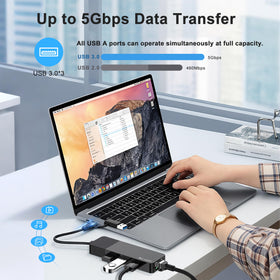 ALL-LUCKY USB-C converter to USB-A for versatile device compatibility.