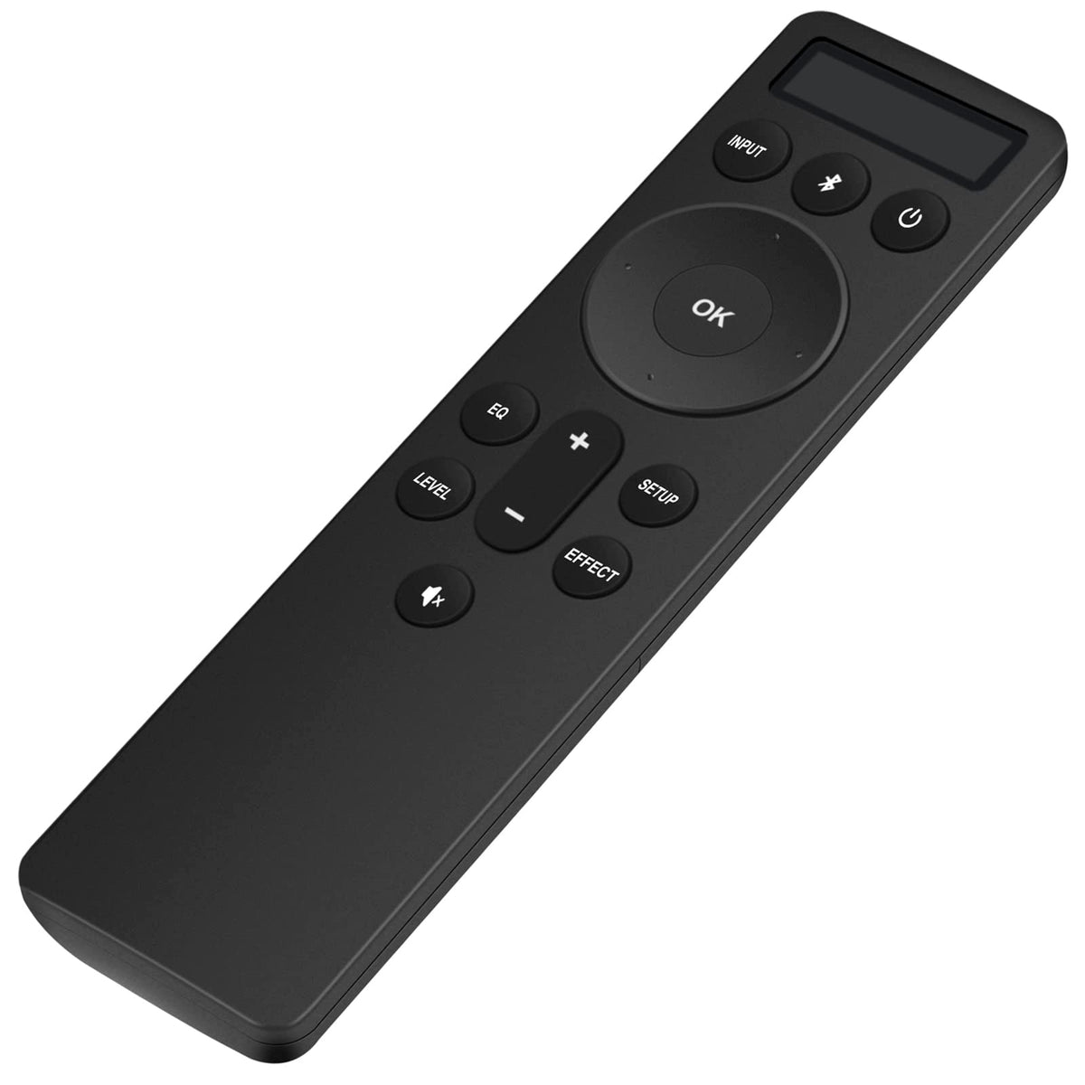 ALLIMITY remote in use pointing at a Vizio sound bar to restore full control