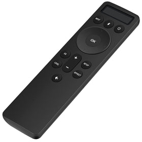 ALLIMITY remote in use pointing at a Vizio sound bar to restore full control