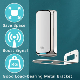 ALLICAVER organizer bracket neatly tucks cables away for a tidier setup