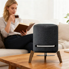 Alloery universal desk stand keeps speakers secure and aligned on any surface