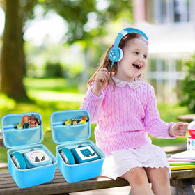 Compact Tonies storage solution fits Toniebox Starter Set and figurines together