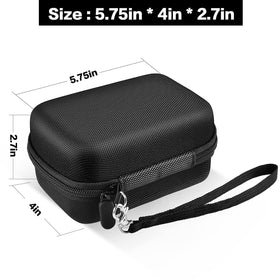 ALLPRIMO AR750S-Ext case with hand strap simplifies travel