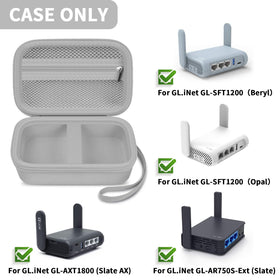 ALLPRIMO MT1300 case interior organized for cables and power