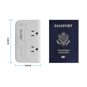 ALLWEI user manual and warranty card showing included support and instructions