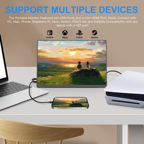 ALO LG 10.5-inch portable monitor lightweight design ideal for travel