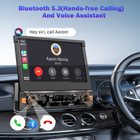 Alondy Bluetooth with external mic for clear hands-free calls