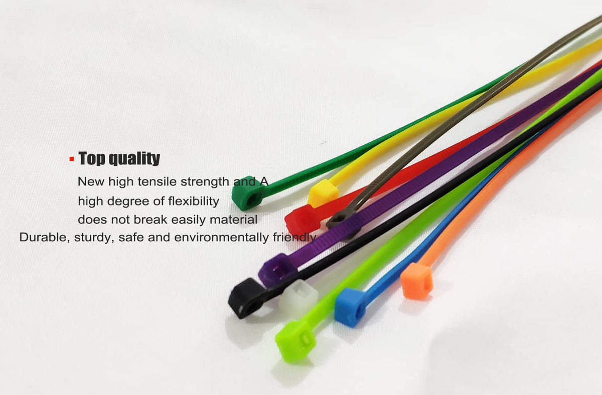 Alopuxi zip ties packaged in a bag for neat storage.