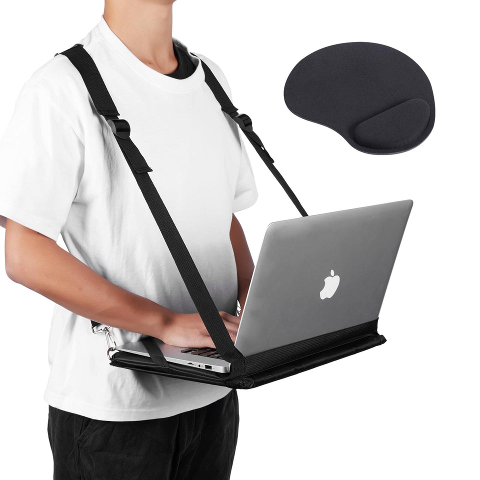 ALPHABET WONDERS front view of harness showing stable platform and straps, improved mobility
