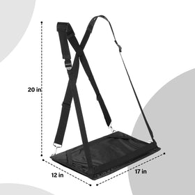ALPHABET WONDERS side profile with mounted laptop demonstrating steady hands-free use