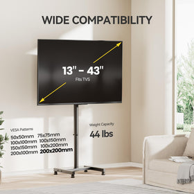 Alphamount tempered glass base close-up for sturdy stable TV support