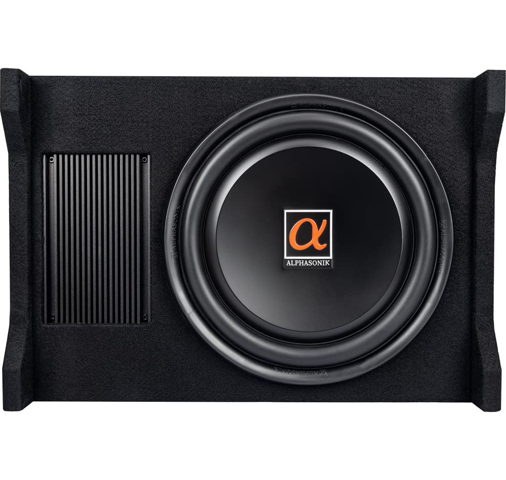 Alphasonik AS120A compact dimensions fit tight car spaces