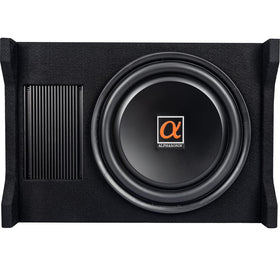 Alphasonik AS120A compact dimensions fit tight car spaces