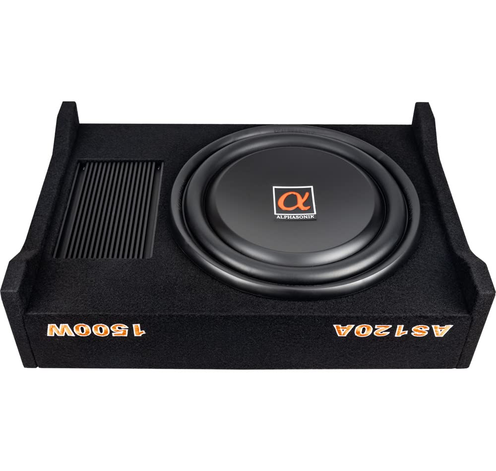 Alphasonik AS120A 4 Ohm impedance and 90dB sensitivity for efficient output