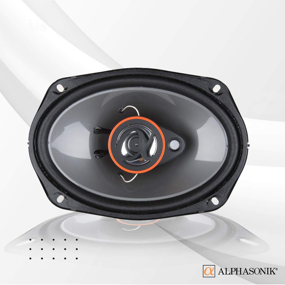 Alphasonik AS268P in-car installation demonstrates roomier, balanced sound.